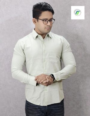 Men's Light Gray premium formal shirt